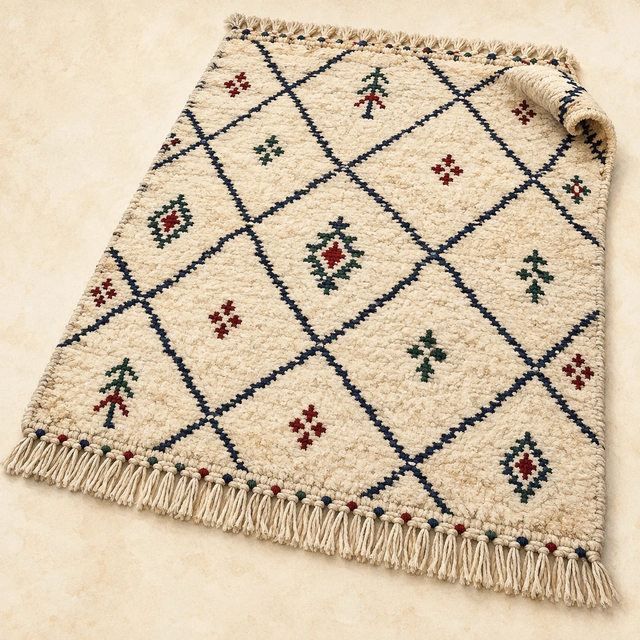 Moroccan-inspired rugs — illustrative design study